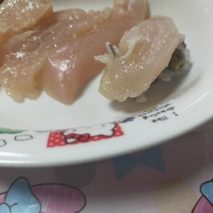 こんにちわ～びんちょうマグロ刺身＆お寿司で美味しかったです＼(^^)／